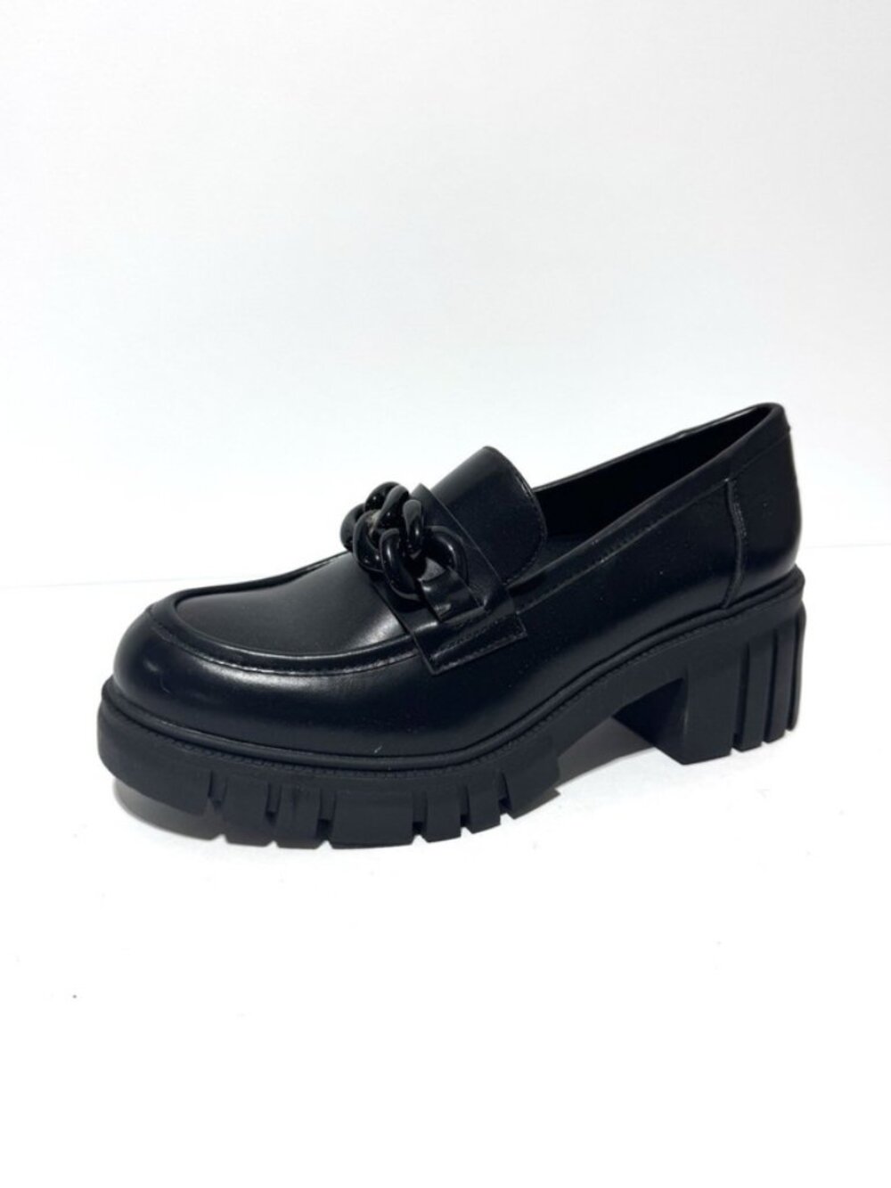 Michael Shannon Womens Emilia Platform Loafer Black Size 9 M